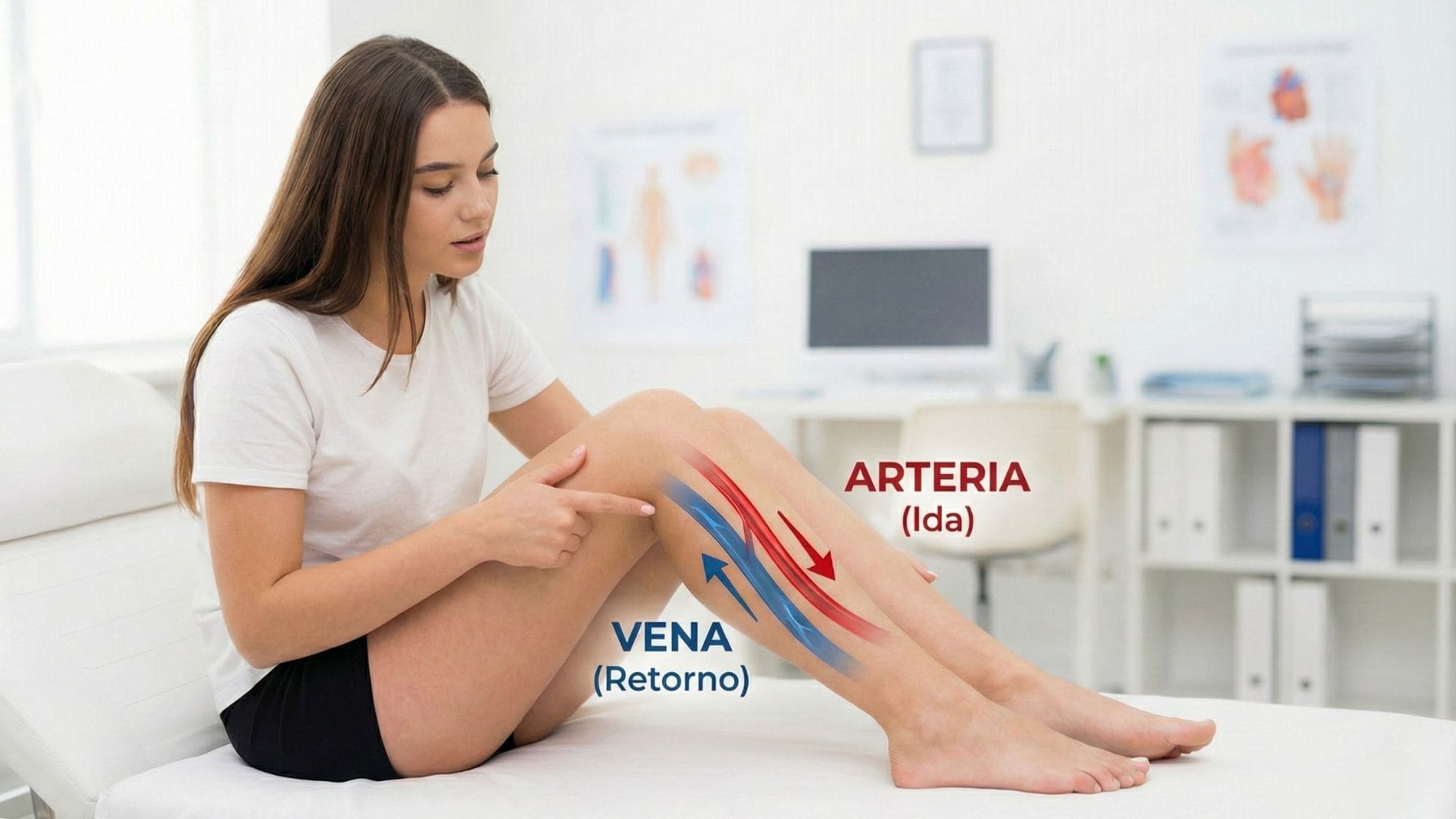 Diferencia entre venas y arterias